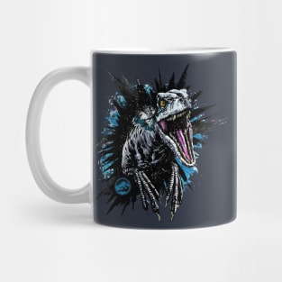 Blue the Raptor Mug